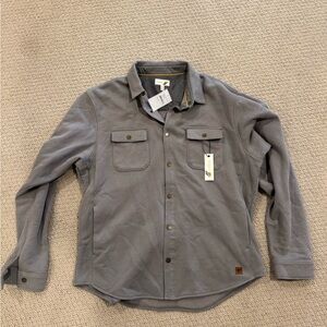 Fundamental Coast Gray Button-Up Shirt